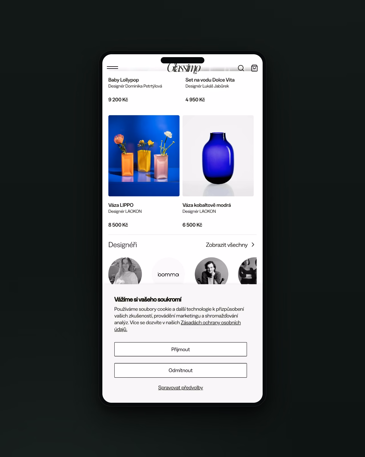Nákupní cesta na mobilu — rychlá a tichá